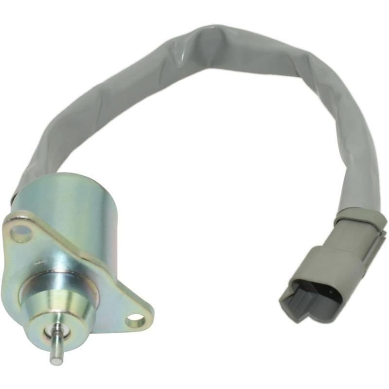1503ES-12S5SUC11S Fuel Shut Down Solenoid Compatible with Yanmar Engine 3TNE72 3TNA72 4TNE84 4TNE88,Compatible with Thermo King KD2 MD2 TD2 12VDC