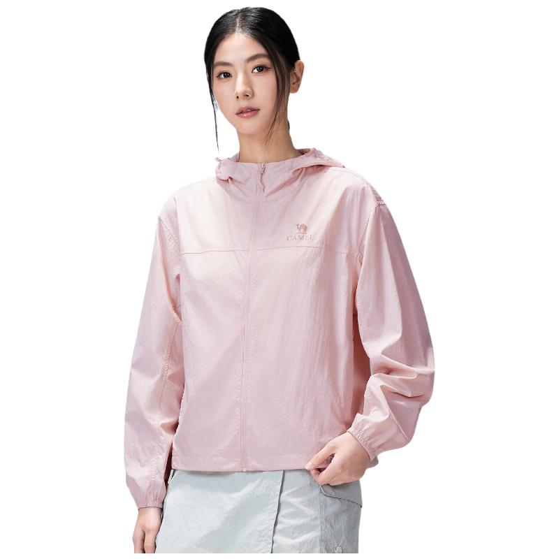 Camel Unisex Outdoor Sun Protection & Water-Repellent Hooded Jacket