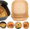 Paper Molds Paper Forms For Air Fryer Set 100 Pcs 20Cm Inserts Trays