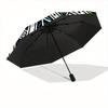 1pc Celtic Mandala Auto Open/close, All-Season Portable Folding Umbrella for Women & Men, Travel, Everyday, Formal Events - Compact Luxury Parasol, Ou