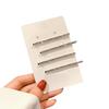 European Diamond Bangs Clip Set: Sparkling Hair Accessories, 4-Piece Headdress Set