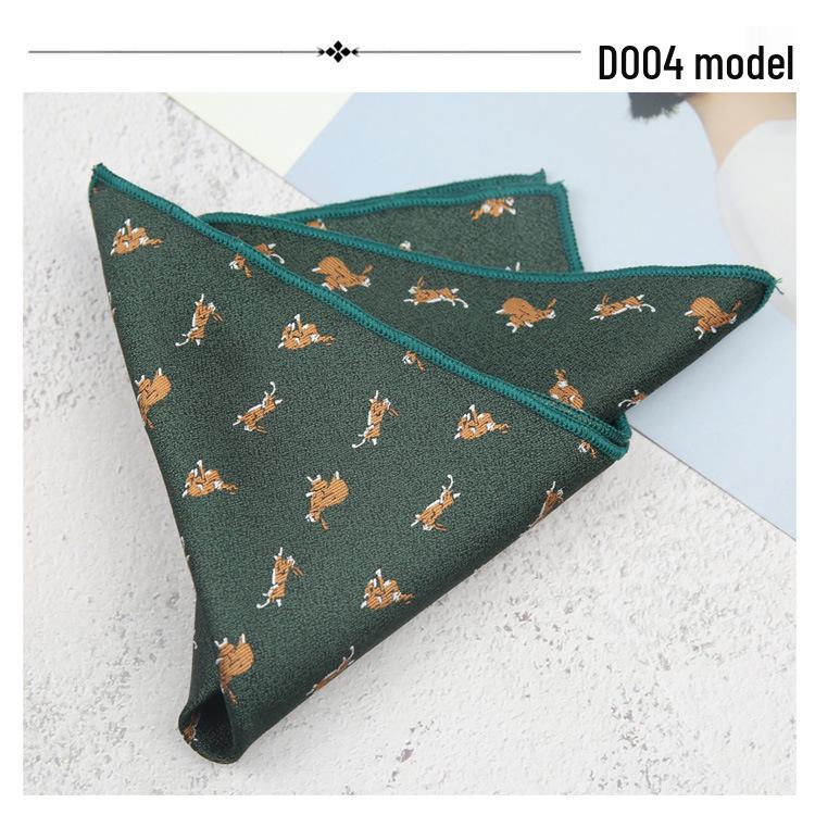 Retro Koreanischer Stil Mehrfarbiges Einstecktuch - Herren Accessoires