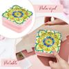 5D DIY Diamond Painting Retro Flower Diamond Painting Jewelry Organizer Diamond Painting Jewellery Box for Rings Bracelets