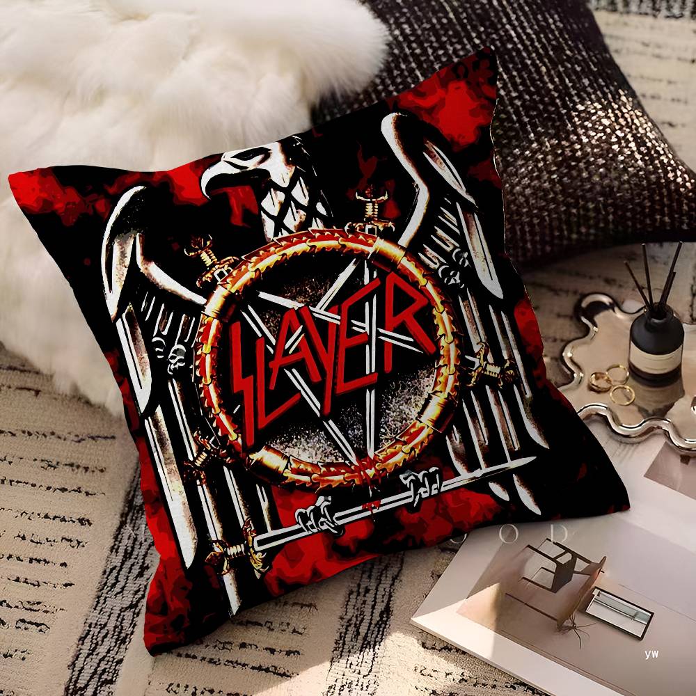 SSlayers Band Pillow Gift Home Office Decoration Bedroom Sofa Car Cushion Cover Case 45x45