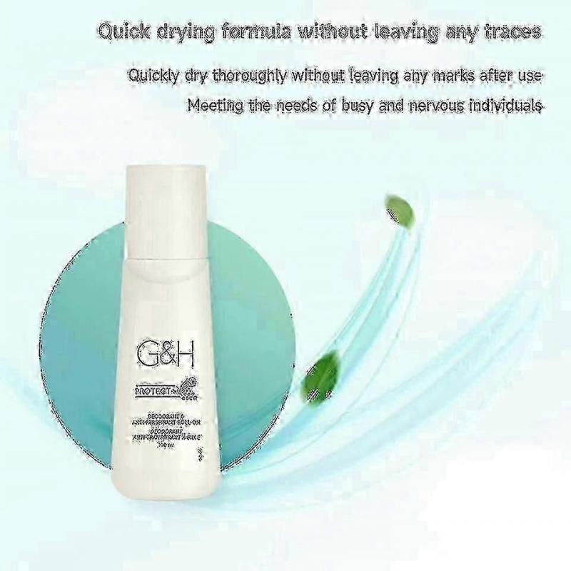 X 3 Flasche Gh Protect+ Deodorant Antitranspirant Roll-on Größe 100 ml.