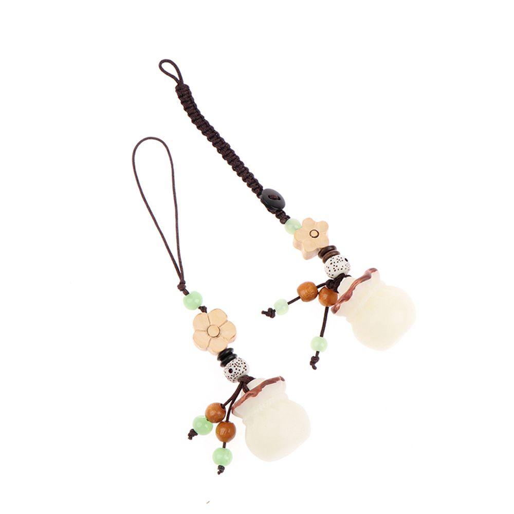 Charm Good Luck Fortune Bodhi Blessing Decoration Phone Strap Mobile Rope Bag Pendant Lanyards