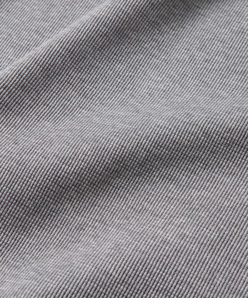 Teilleochaedeu Tactile Waffle Crewneck (Gray)