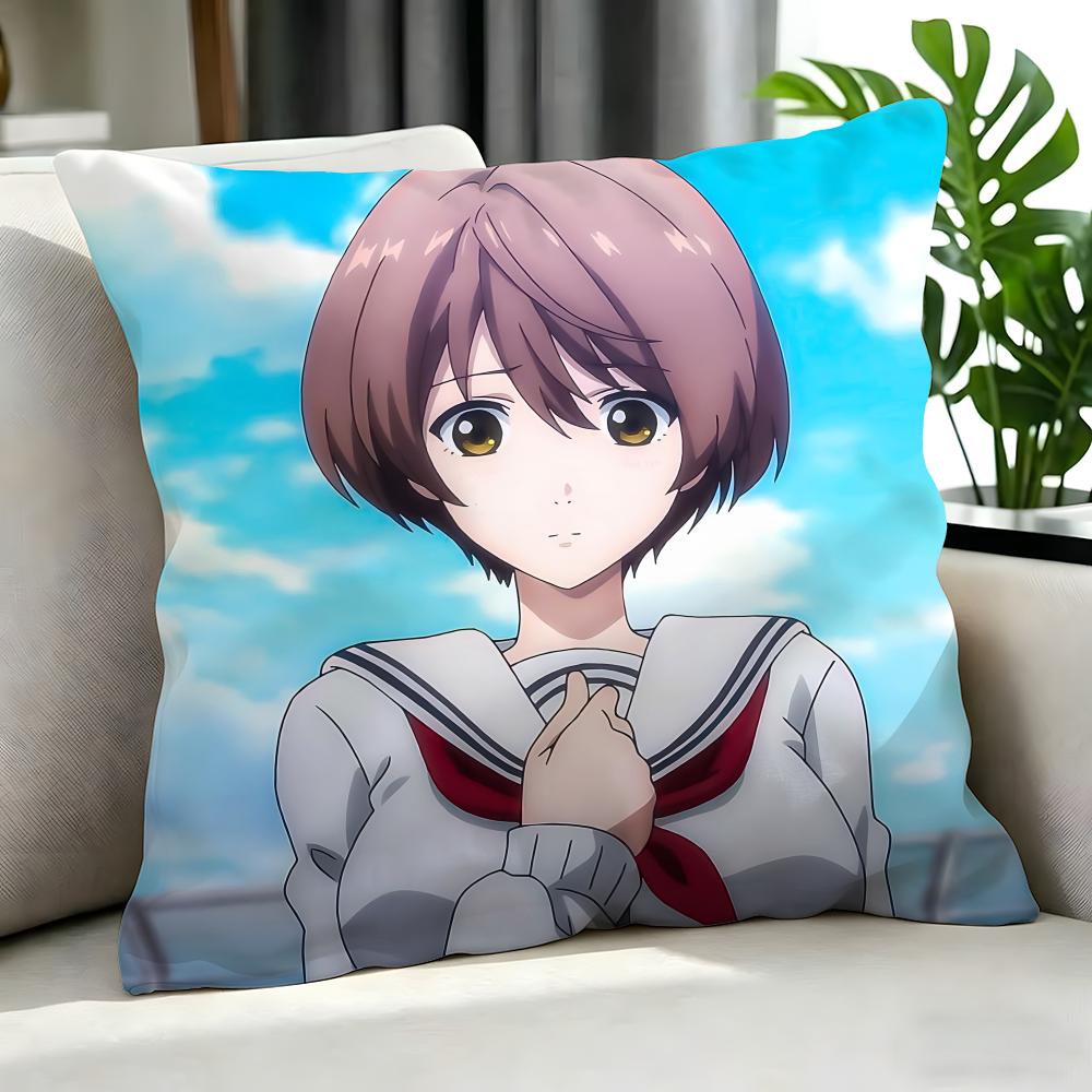 anime Tomodachi Game Cushion Cover Cushion Cover Set Pcs x x x Pillowcase Decorative Sofa Home Decor