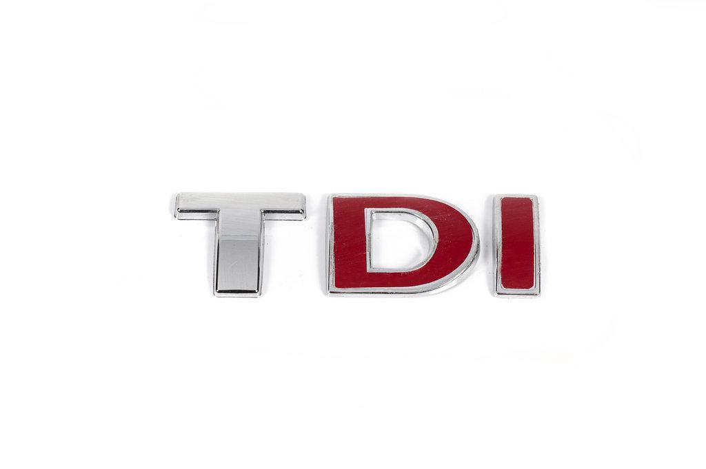 

Надпись Tdi OEM, Красные DІ для Volkswagen Golf 4