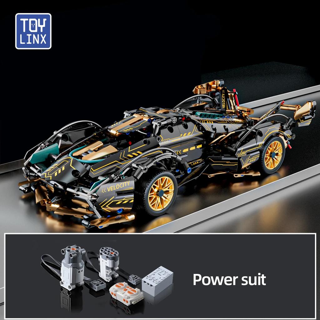 ToylinX 1:14 Bausteinspielzeug ABS Technic Material Bausteine DIY Steine Geschenk für Erwachsene