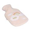 Hot Water Bottle 350ml Easy  Safe Stopper Natural Rubber Good Sealing Performance Hot Water