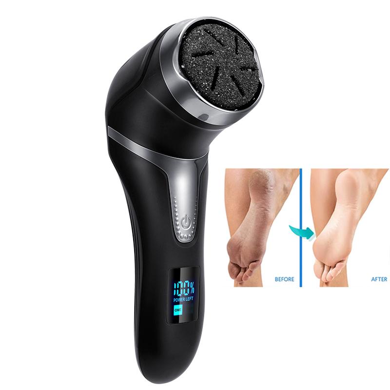Rechargeable Electric Foot Rasp Electric Pedicure Foot Sander IPX7 Waterproof 2 Speeds To Eliminate Feet Dead Skin And Calluses