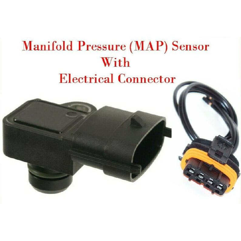 Manifold Pressure (MAP) Sensor W/Connector 39300500 Fits Hyundai-Kia 2009-2017