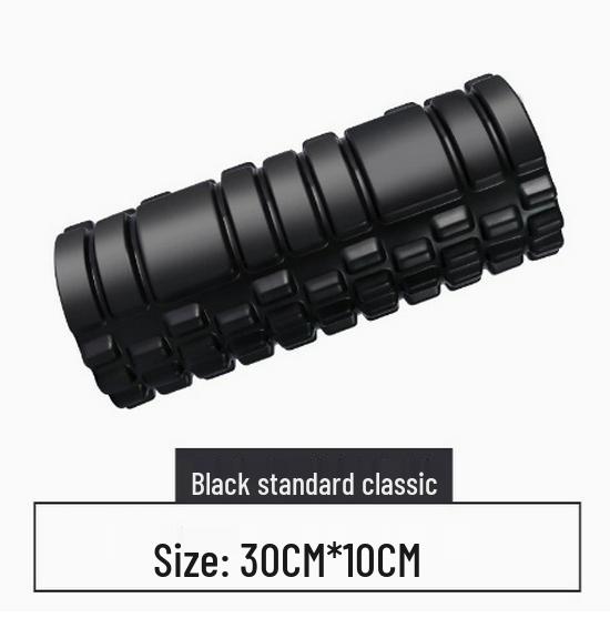 Crescent Yoga Foam Roller: Beginner & Advanced Muscle Massage Tool