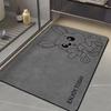 Cartoon Floor Mat Diatom Mud Bathroom Bathroom Water-absorbent Quick-drying Anti-slip Household Toilet Foot Mat Entry Door Mat