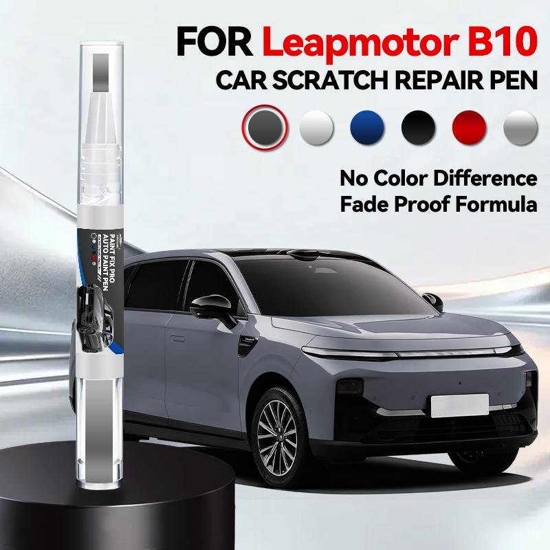 

For Leapmotor B10 Car Paint Repair Pen Touch Up Scratch Remover DIY Auto Accessories white Black 105 Grey C03 Blue 127 Silver
