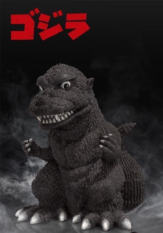 Godzilla Figure Toho Monster Series Chinzaju 12cm Figure Official Goods (1954) Approx. GOD'ZILLA