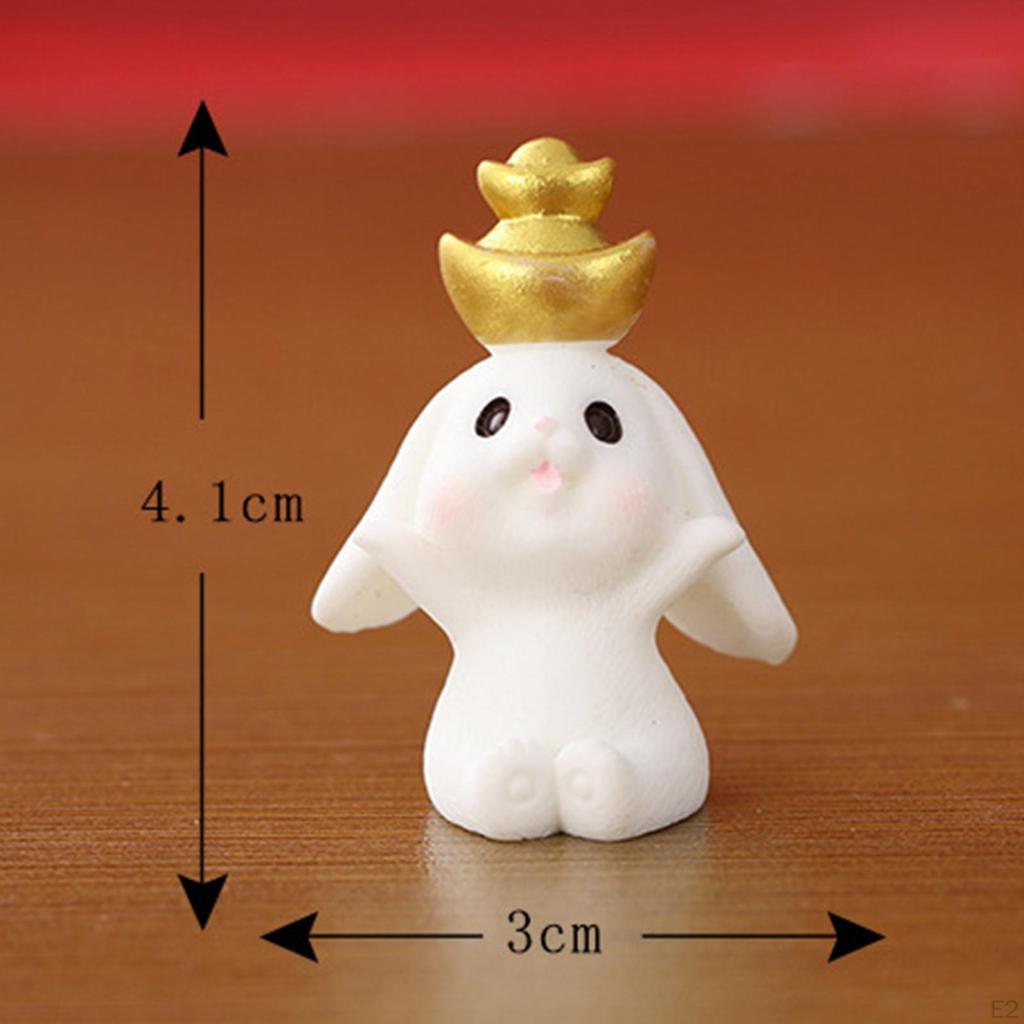 Statue Desktop Ornament Landscape Sculpture for Spring Festival Decor Birthday Gift