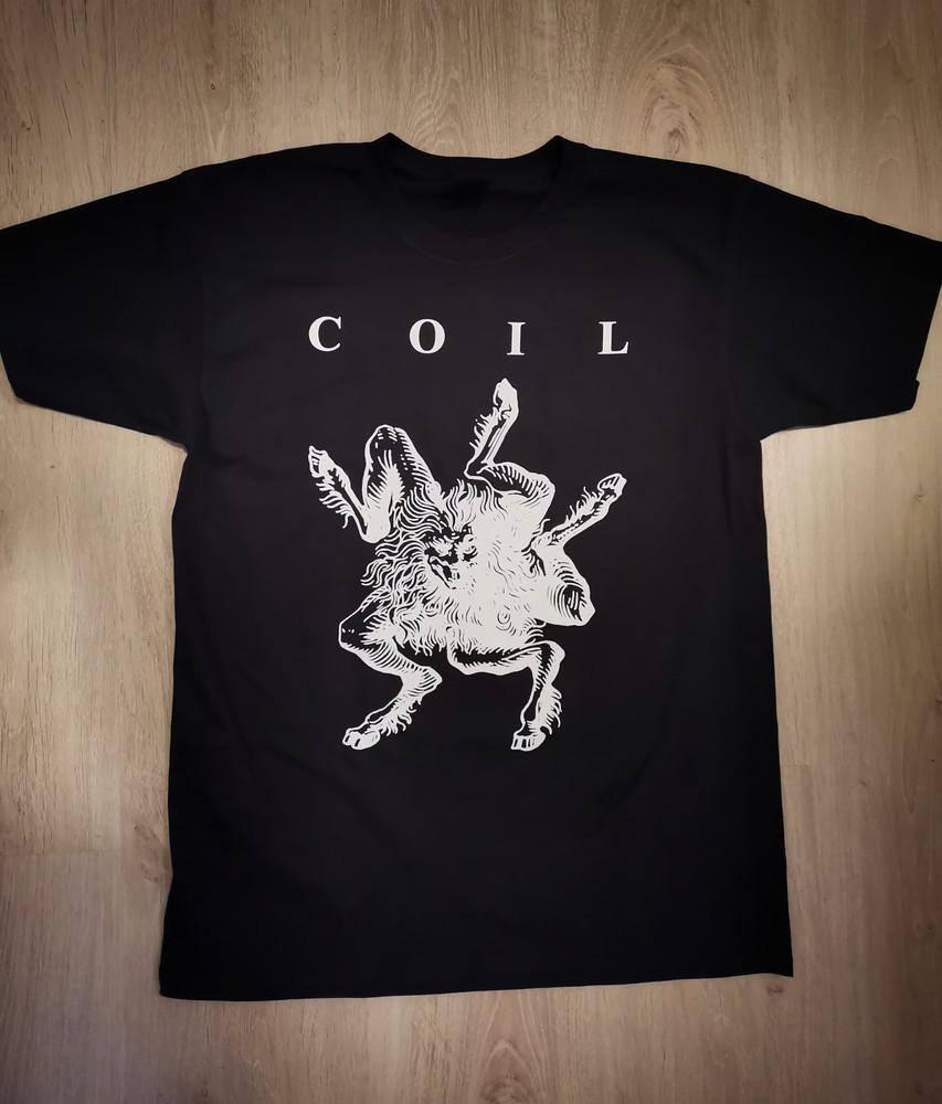 Rare Coil Band Tshirt Cotton Tee For Men Women S4XL S