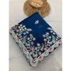 Midnight Elegance Rangoli Silk Saree