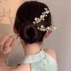 Elegant Chinese Style Tassel Hair Stick Hairpins Traditional Floral Hanfu Hair Sticks Women’s Vintage Bamboo Hair Accessories