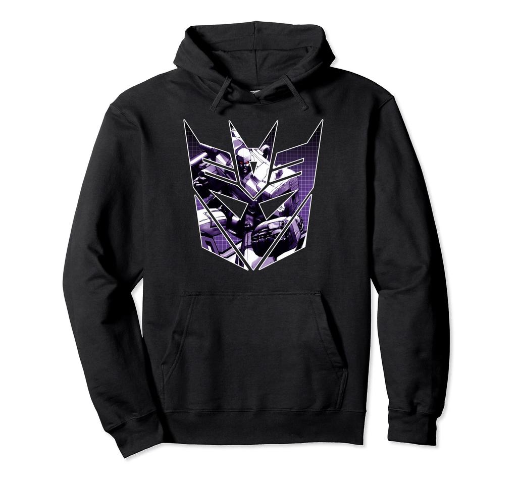 Transformers Logo Decepticon Shield Megatron Hoodie