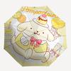 1pc Pompompurin Automatic Folding Umbrella - Portable Tri-Fold Design with Iron Frame, Perfect for Outdoor Use, Festive Gifts, Travel, Daily Use, Suit