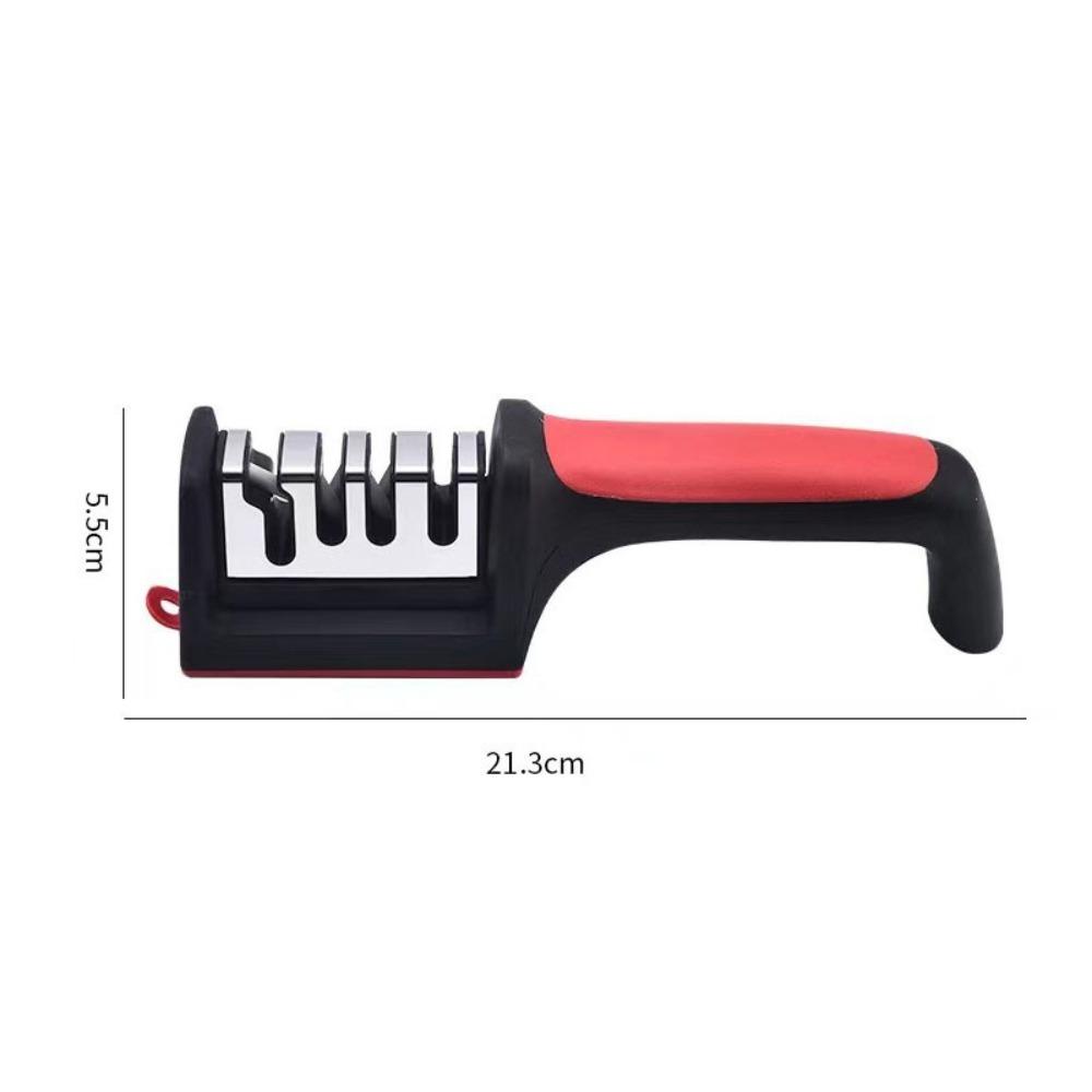 Knife Sharpener Professional 4 Stages Whetstone Kitchen Chef Knives Grinder Scissors Sharpening Stone Heavy Duty Diamond Blades