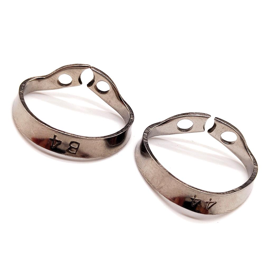 

Стоматологический зажим для резиновой прокладки Резиновые барьерные зажимы № B4 для зубов с двумя клыками и № 44 для передних зубов 2 pieces mixed