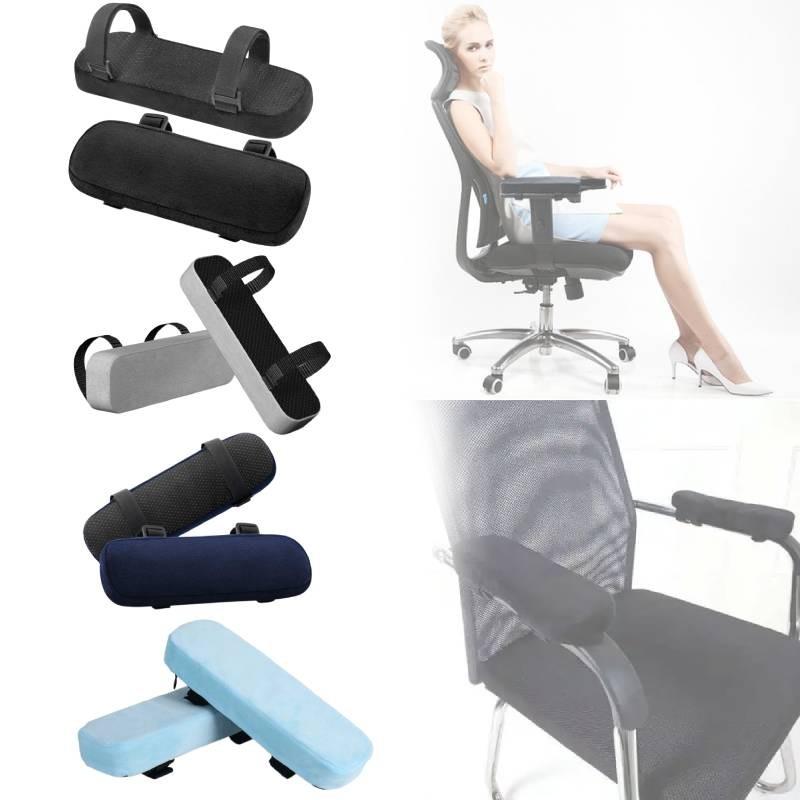 Minimalist Office Chair Armrest Cushion With Memory Foam For Gaming And Work Comfort