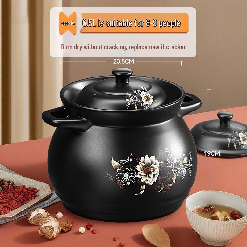 ZhiShi Ceramic Stew and Soup Pot