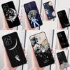Moon Stars Space Astronaut For Xiaomi Redmi Note 13 Pro 14 12 11 9 10 9S 10S 11S 12S Redmi 13C 10C 12C 14C Phone Case
