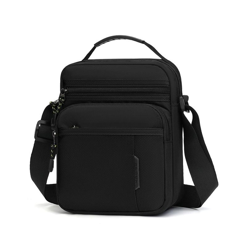 Men's Traveling Shoulder Bag Fashion Casual Patchwork Handbag High Quality Oxford Cloth Waterproof Multifunctional Crossbody Bag