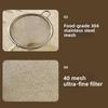 New Stainless Steel Matcha Sifter Very Fine Mesh Easy To Clean Tea Strainer Small Rust-Proof Cocktail Sieve for Kitchen