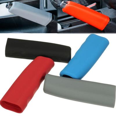 Hand Brake Set Universal Car Handbrake Sleeve Silicone Gel Cover Anti-Skid Auto Parking Brake Soft Silicone Handbrake Cover
