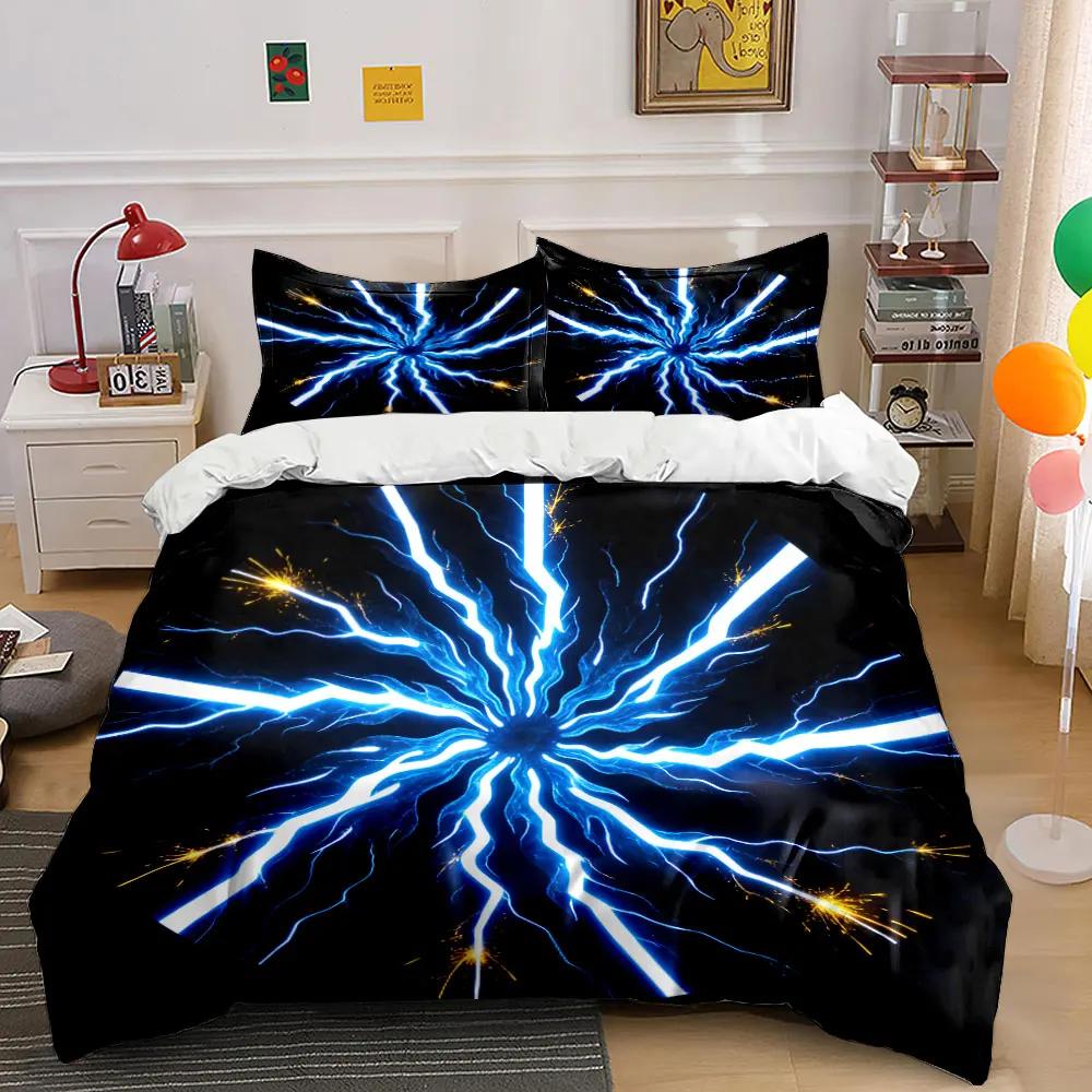 "Abstract Art Decor Set" Soft Comfortable Duvet Cover Bedding Set Included 1*Duvet Cover & 2*Pillowcases, gift