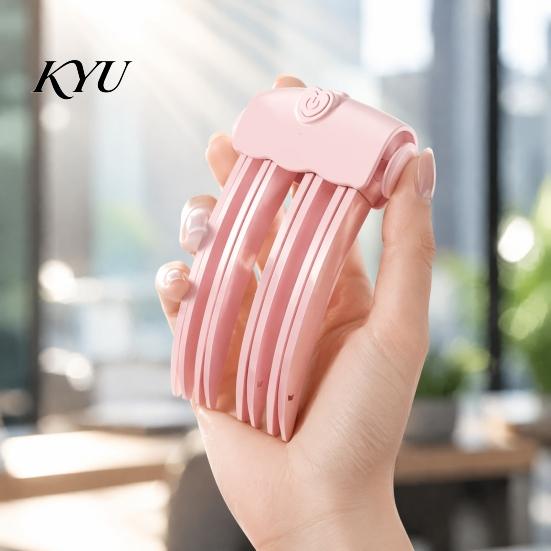 Professional Volume Hair Tool 2Pcs Cordless Heated Clip, Root Lifter Comb for Fine Flat Rechargeable Lift Clip Bangs Styling, USB Volumizing