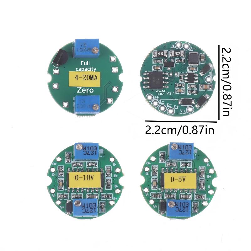 0-5V/0-10V/4-20Ma Rs485 Load Cell Signal Amplifier Pcb Support Wheatstone Sensor Rtu Sensor Signal Converter Module