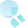 3pcs/lot Dough Cake Cutter Slicer Spatula For Cake Cream Scraper Pasty Cutters Scraper Irregular Teeth Edge Diy Scraper