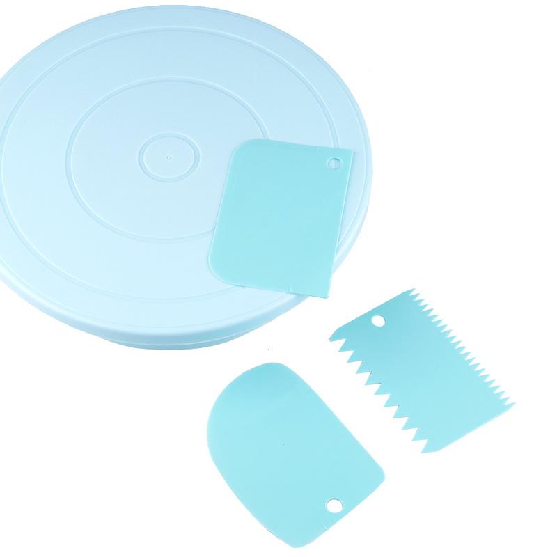 3pcs/lot Dough Cake Cutter Slicer Spatula For Cake Cream Scraper Pasty Cutters Scraper Irregular Teeth Edge Diy Scraper