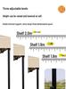 Retractable Outdoor Sunshade Canopy: Four-Legged, Rainproof, Foldable Tent for Market Stalls