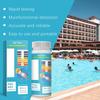 50 Pieces 3 in 1 Swimming Pool Test Strips Water Quality Testing Kits High Accuracy Chlorine Detection Tester Paper