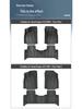 All-Weather TPE Mats for 2021-2022 Haval Cool Dog: Floor, Trunk, and Seat Backrest