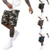 Herr Fritid Sport Amerikansk Retro Fritid Lös Tunn Kamouflage Arbetskläder Shorts