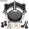Air Cleaner Filter Intake For Harley Twin Cam EVO Dyna Softail FXST Touring Road King Street Glide 1993-1999 Motorcycle Clear