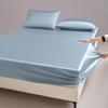 Premium Cotton Spandex Silk Three-Piece Summer Bedspread Set with Ice Silk Mattress Protector