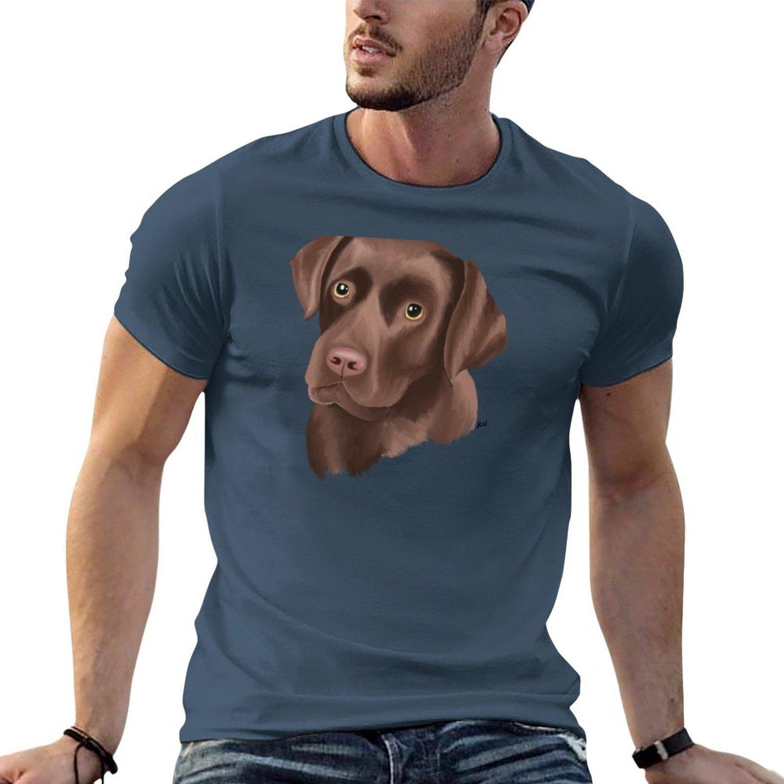 CHOCOLATE LAB T-Shirt Unisex t shirts for Unisex casual cotton t shirt pack cotton t shirts high quality T-shirt S