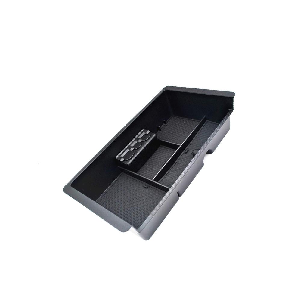 ABS Car Center Console Organizer Upgrading 4 Compartment Stylish Decorative Organizing Storage Tray Part Accessories