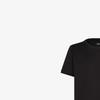 FENDI T-Shirts Men's Black Crew Neck Moderate Straight Fit FY0894AN1UF0QA1