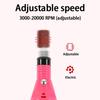 Mini Electric Grinding Nail Grinder Smooth Intelligent Speed Regulation Electric Manicure Device Nail Polishing Nail Tool Set
